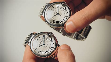 fake vs real cartier watch|cartier watch authenticity check.